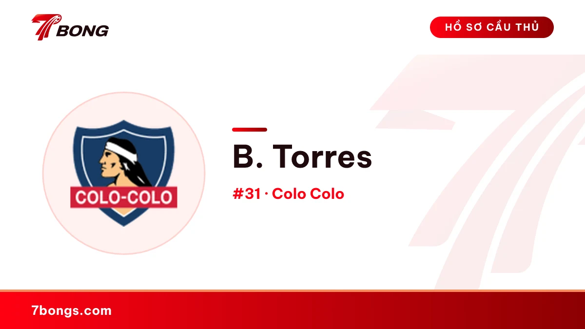 B. Torres — Colo Colo