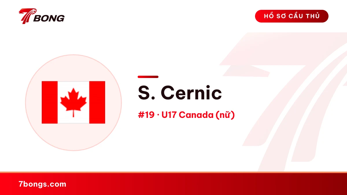 S. Cernic — U17 Canada (nữ)