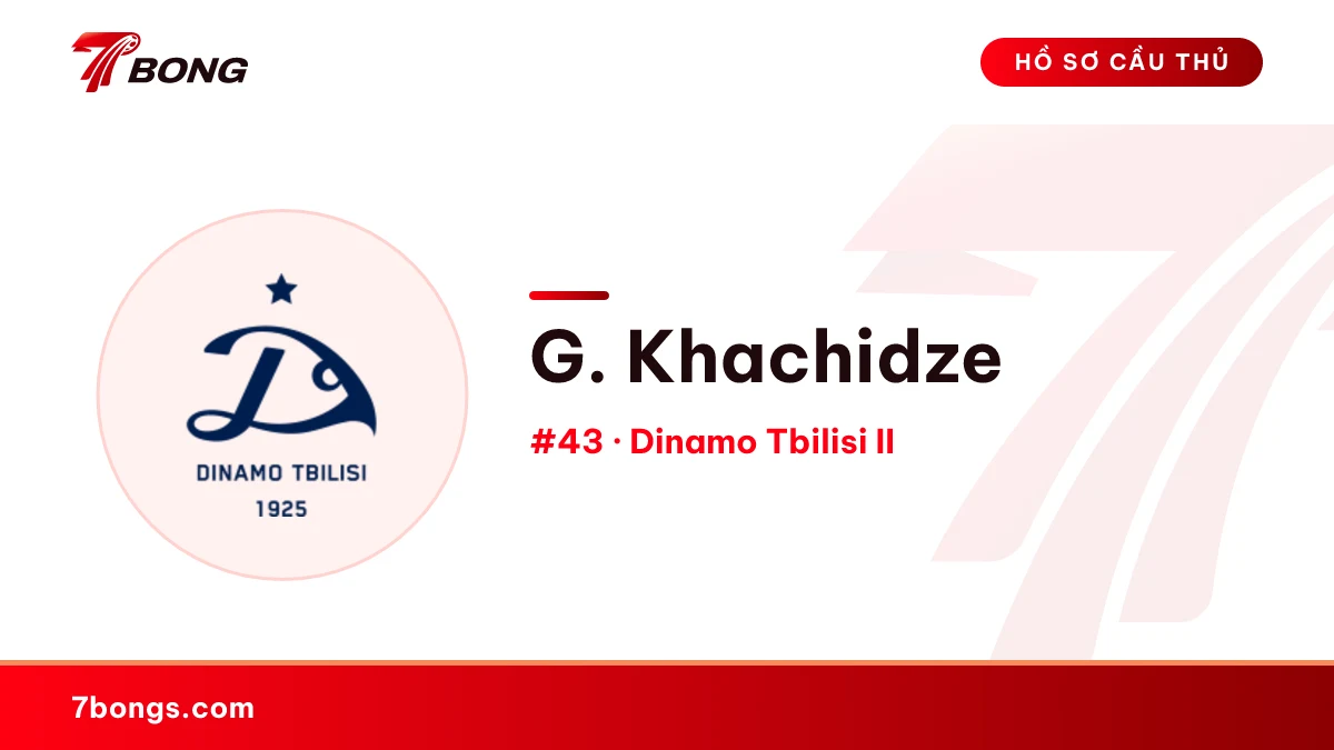 G. Khachidze — Dinamo Tbilisi II