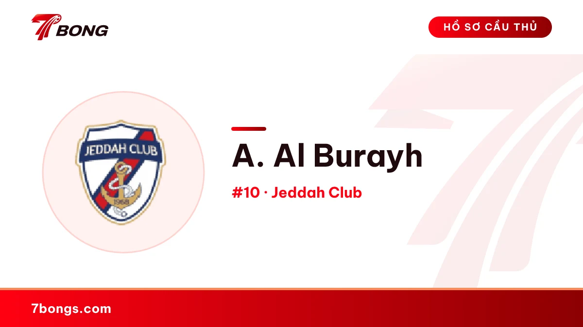 A. Al Burayh — Jeddah Club