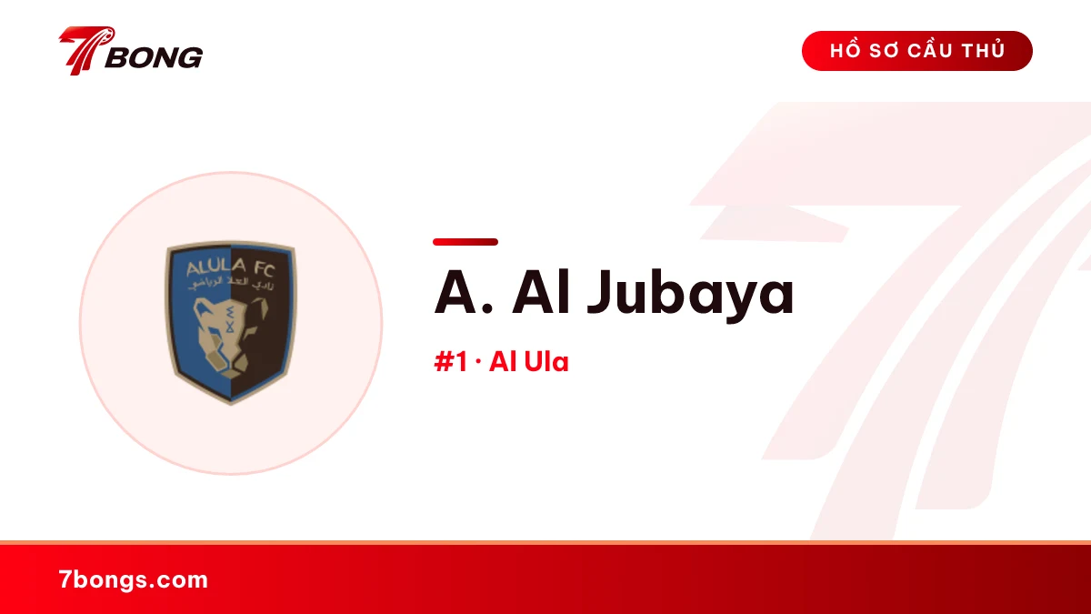 A. Al Jubaya — Al Ula