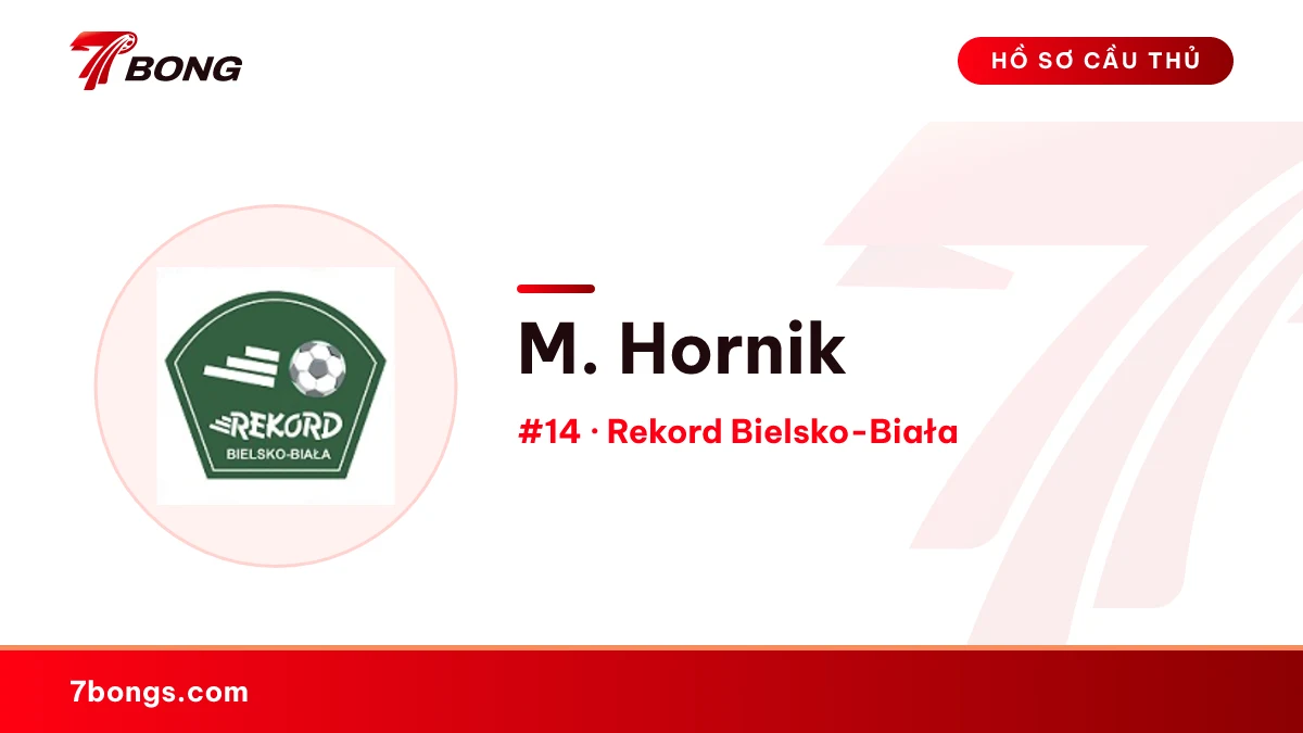 M. Hornik — Rekord Bielsko-Biała