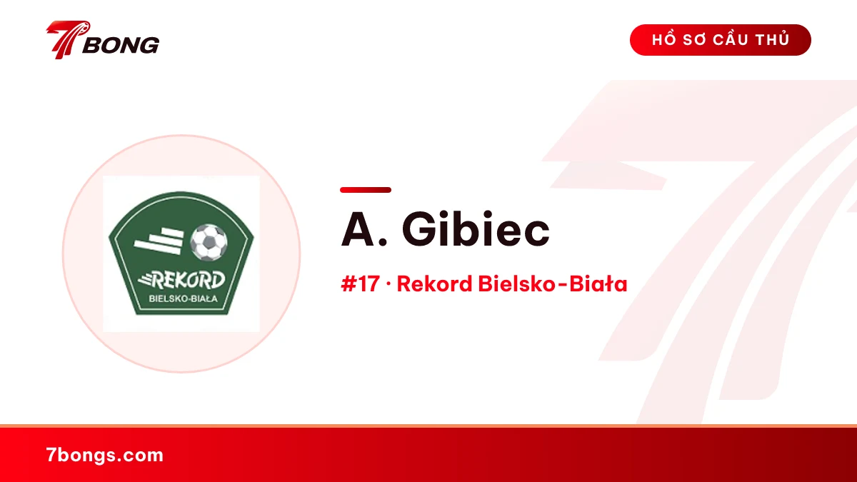 A. Gibiec — Rekord Bielsko-Biała