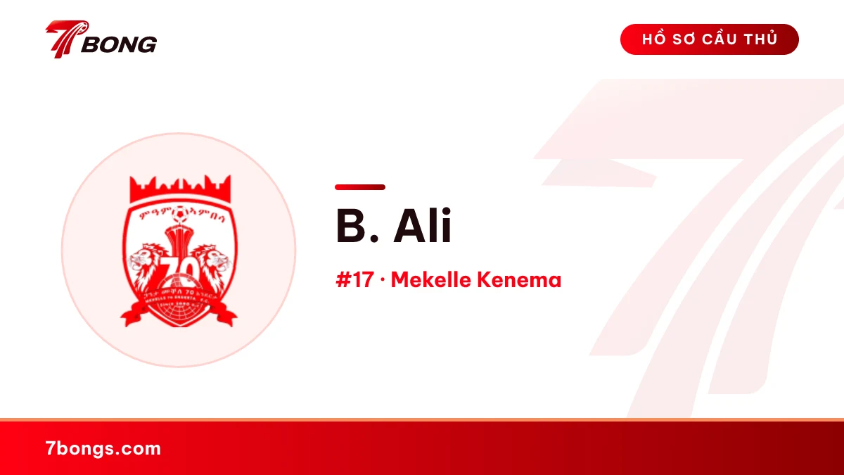 B. Ali — Mekelle Kenema