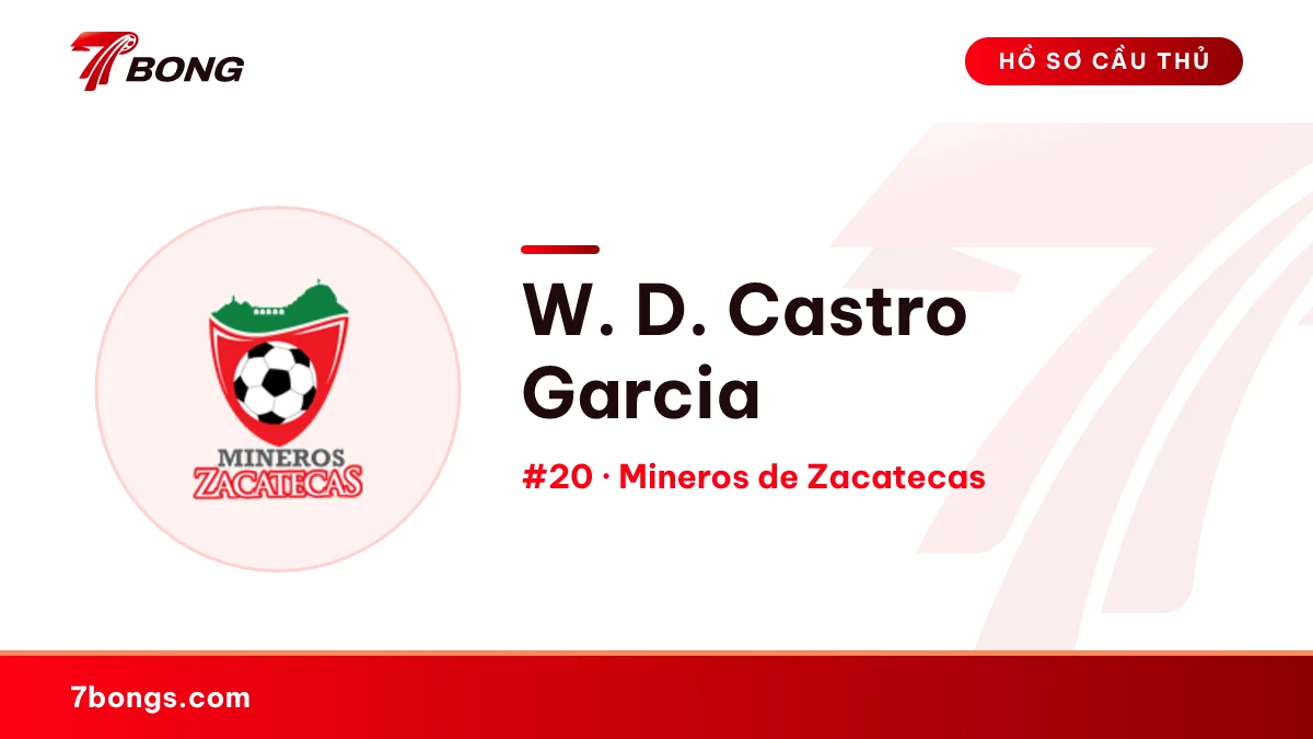 W. D. Castro Garcia — Mineros de Zacatecas