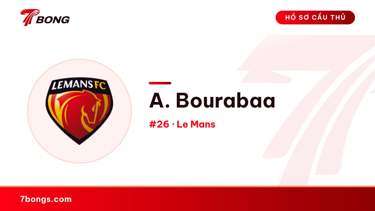 A. Bourabaa — Le Mans