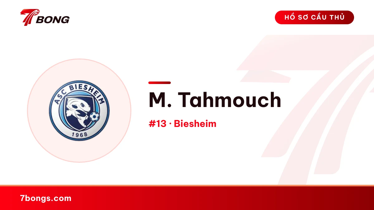 M. Tahmouch — Biesheim