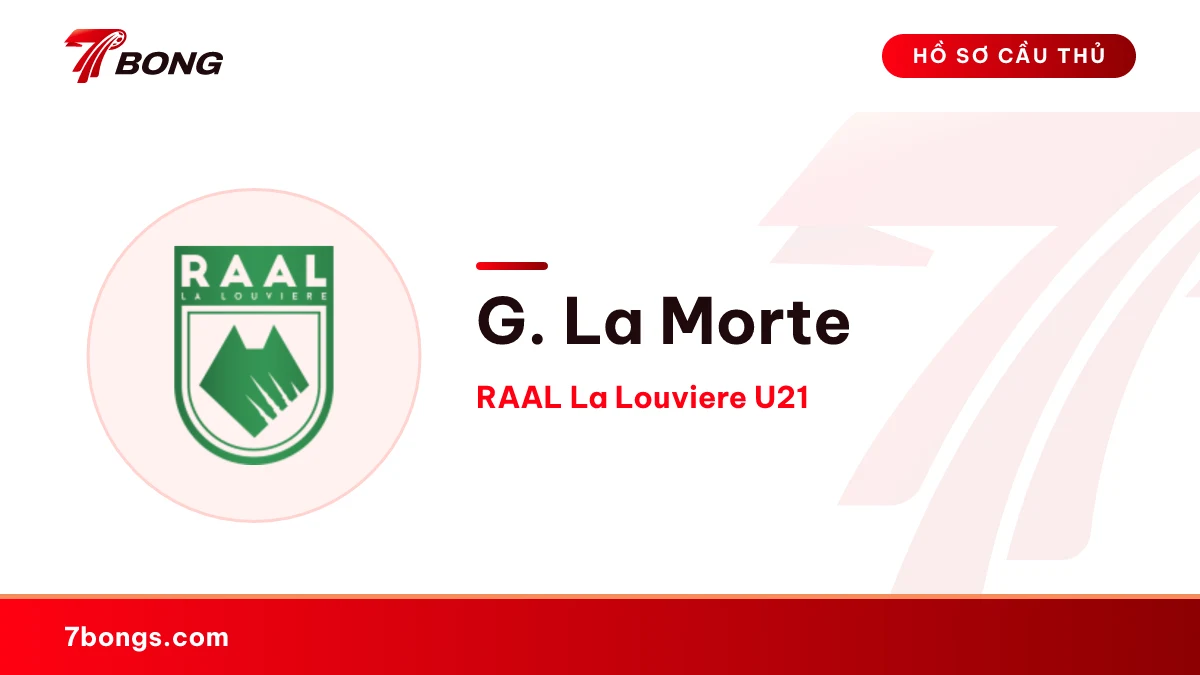 G. La Morte — RAAL La Louviere U21