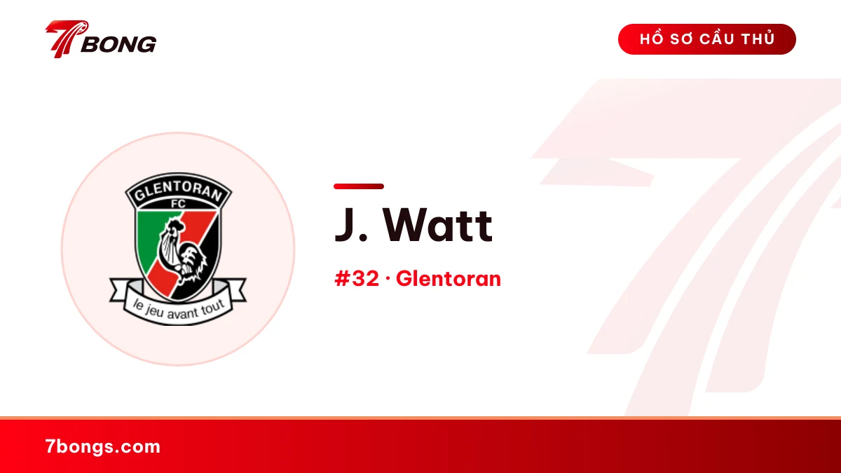 J. Watt — Glentoran