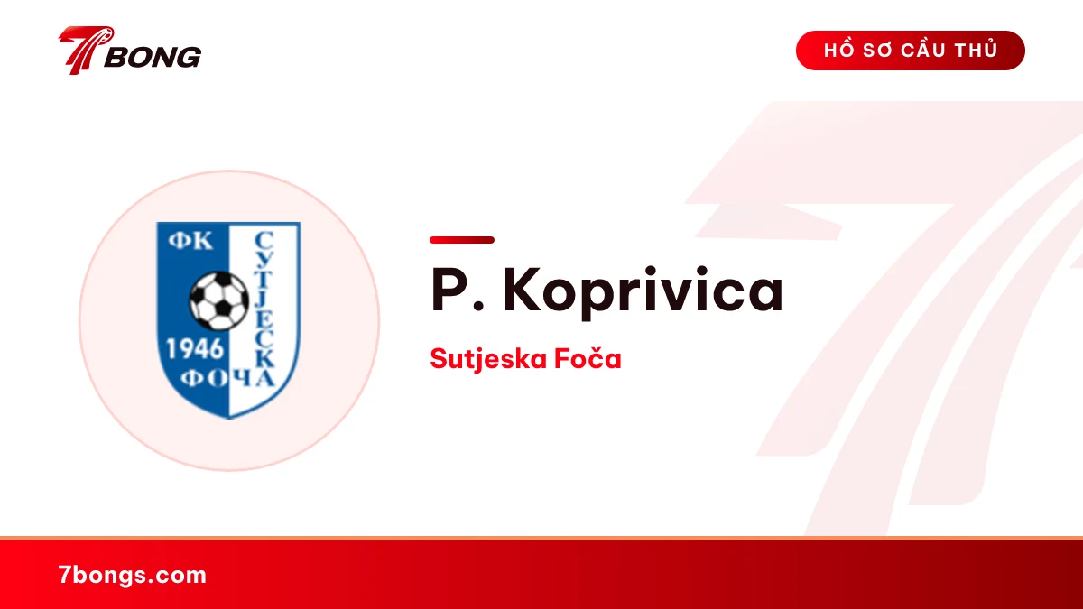 P. Koprivica — Sutjeska Foča