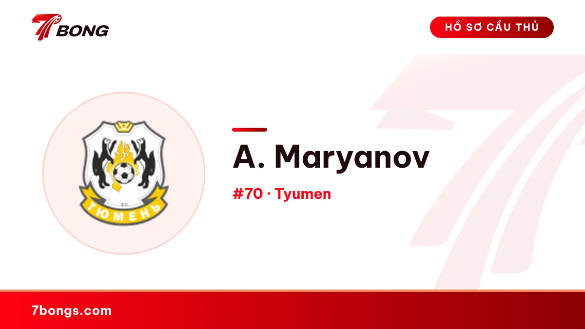 A. Maryanov — Tyumen