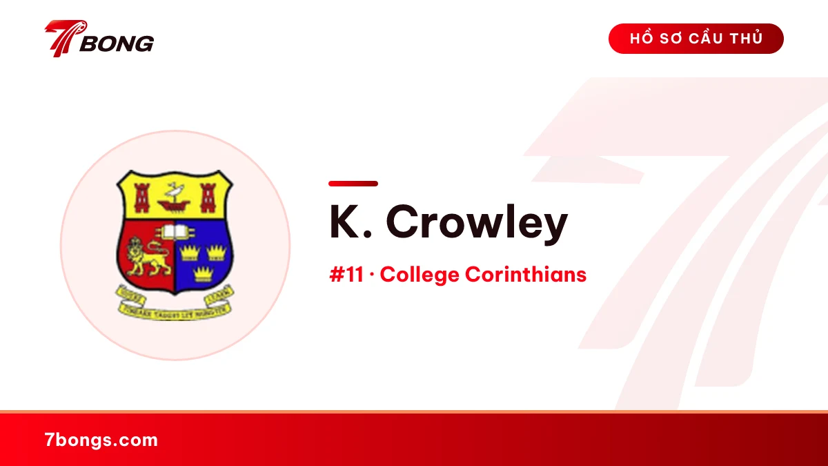 K. Crowley — College Corinthians