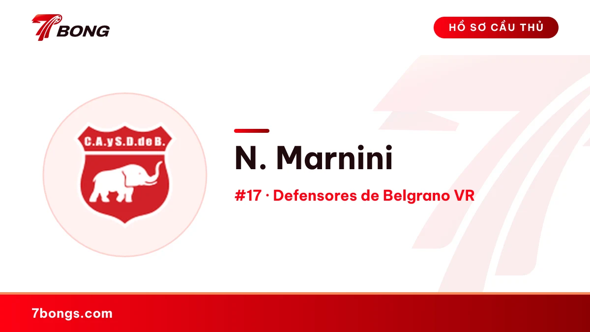 N. Marnini — Defensores de Belgrano VR