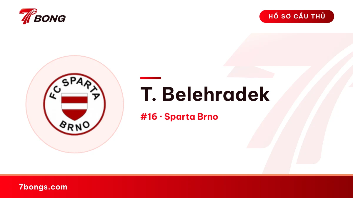 T. Belehradek — Sparta Brno