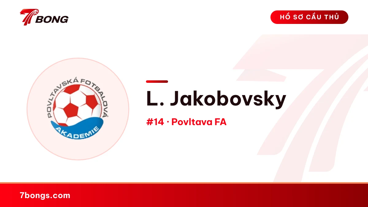 L. Jakobovsky — Povltava FA