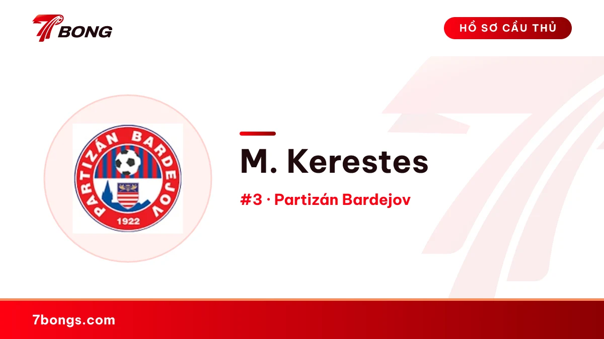 M. Kerestes — Partizán Bardejov