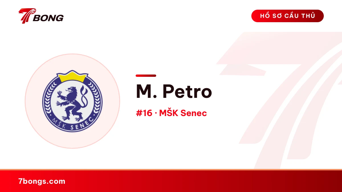 M. Petro — MŠK Senec
