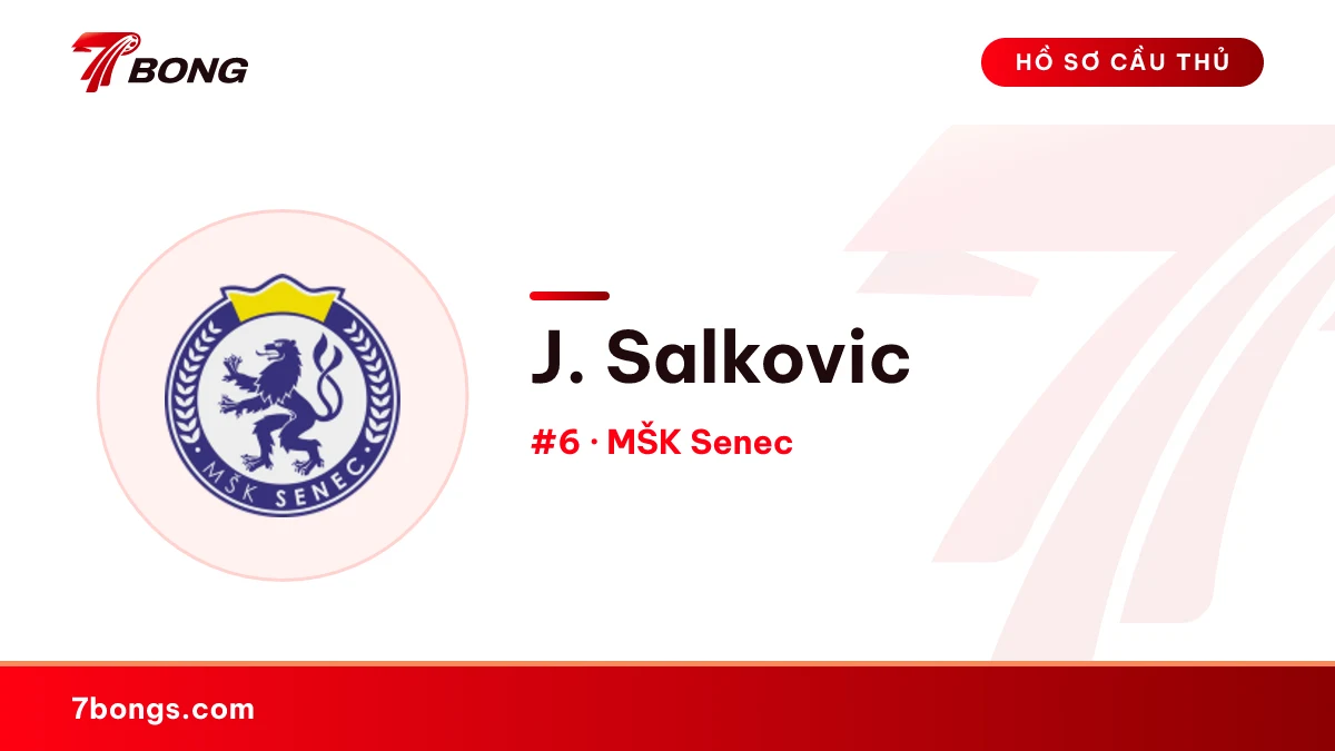 J. Salkovic — MŠK Senec