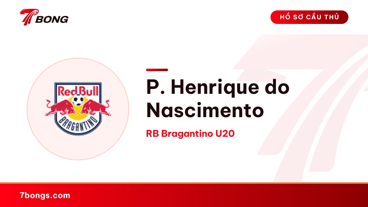 P. Henrique do Nascimento — RB Bragantino U20