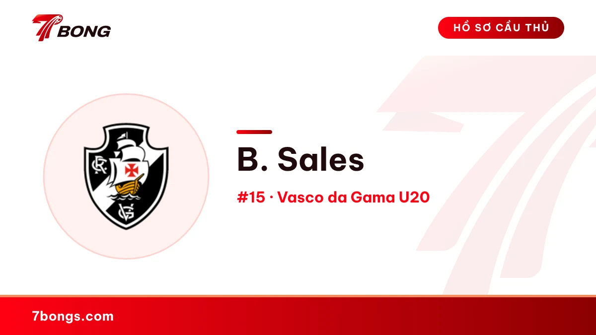 B. Sales — Vasco da Gama U20