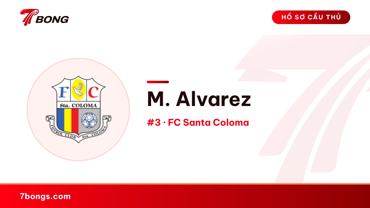 M. Alvarez — FC Santa Coloma