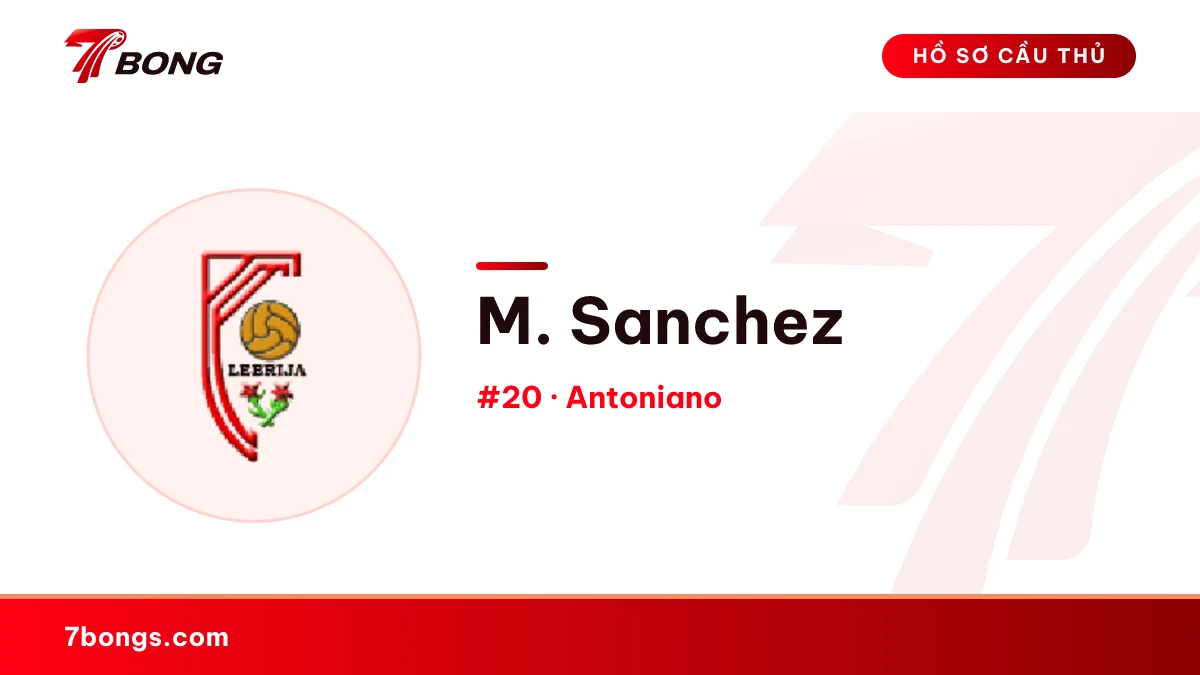 M. Sanchez — Antoniano