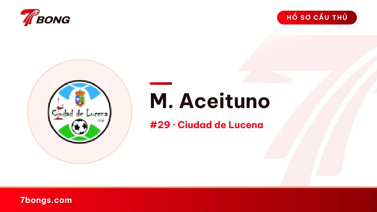 M. Aceituno — Ciudad de Lucena
