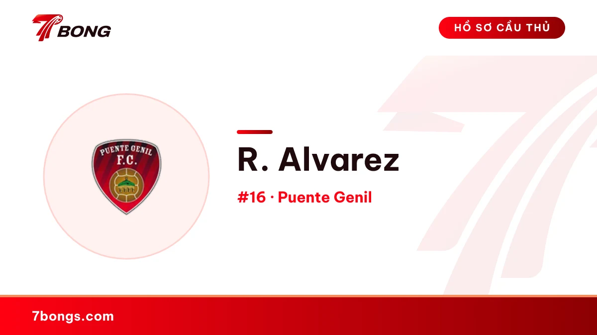 R. Alvarez — Puente Genil