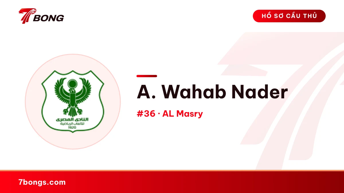 A. Wahab Nader — AL Masry