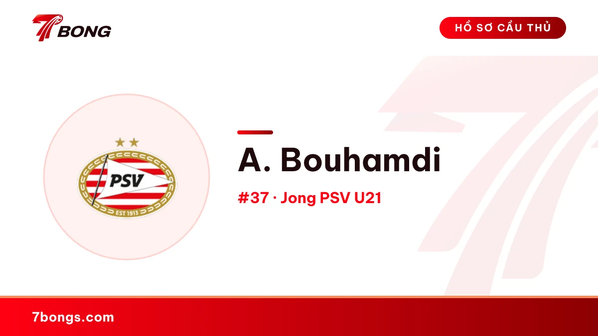 A. Bouhamdi — Jong PSV U21