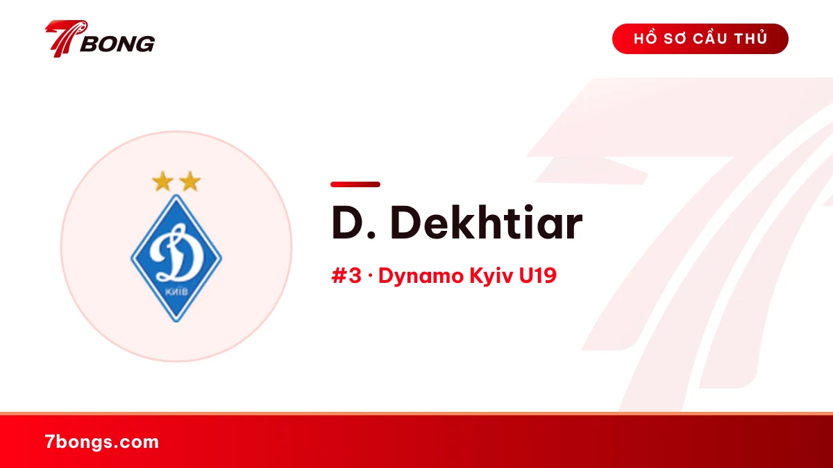 D. Dekhtiar — Dynamo Kyiv U19