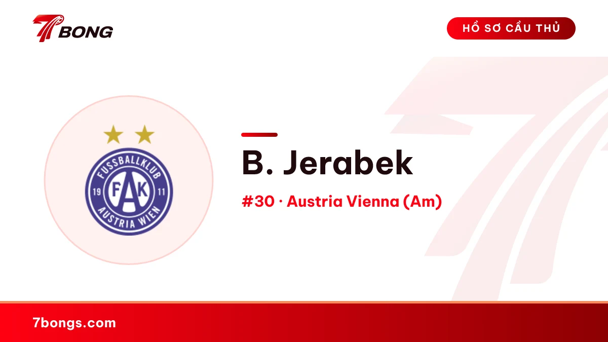 B. Jerabek — Austria Vienna (Am)