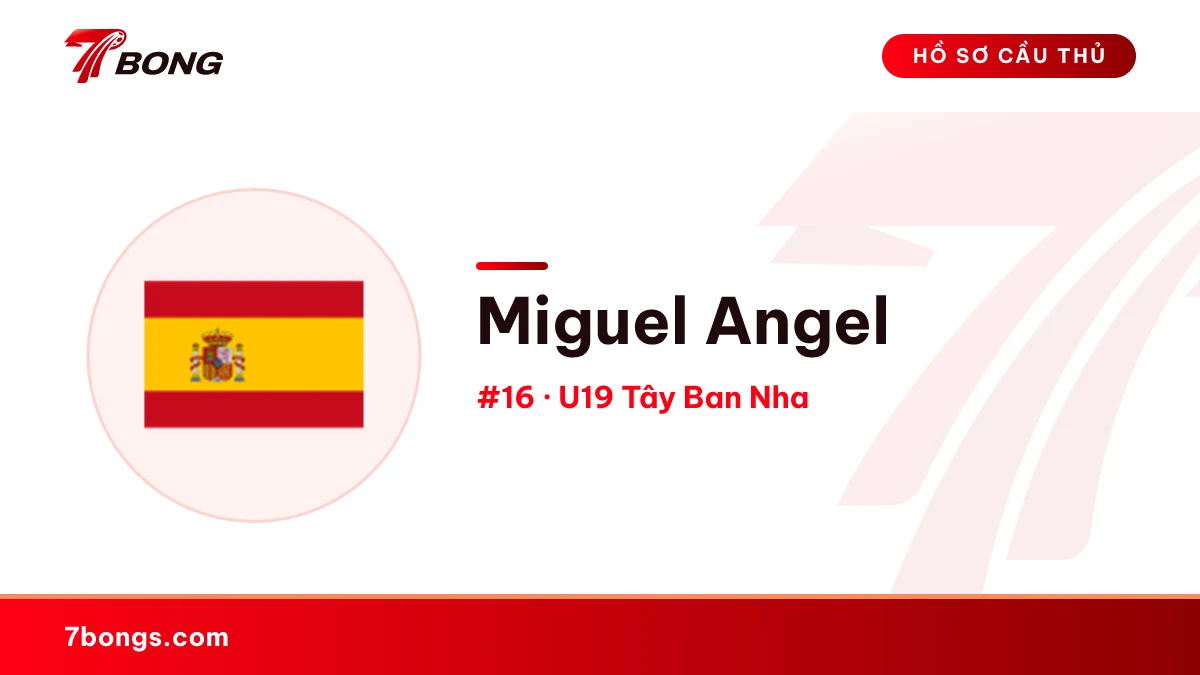 Miguel Angel — U19 Tây Ban Nha