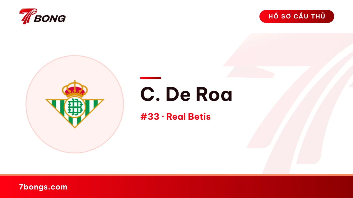 C. De Roa — Real Betis