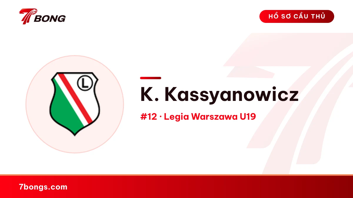K. Kassyanowicz — Legia Warszawa U19
