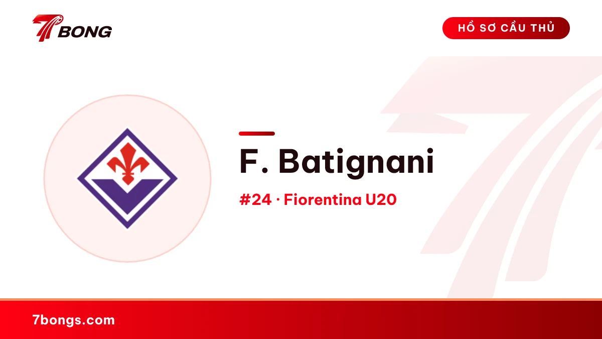 F. Batignani — Fiorentina U20
