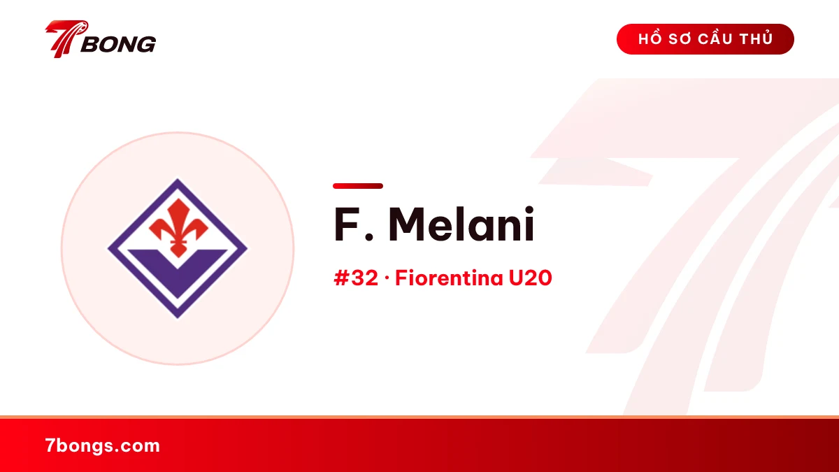 F. Melani — Fiorentina U20
