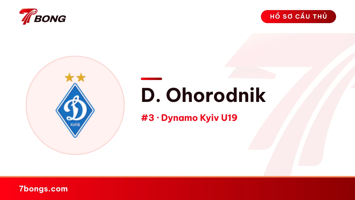 D. Ohorodnik — Dynamo Kyiv U19