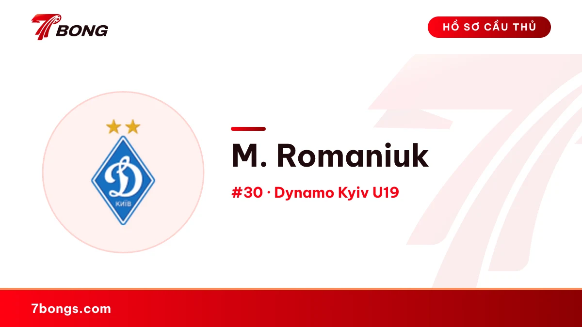 M. Romaniuk — Dynamo Kyiv U19