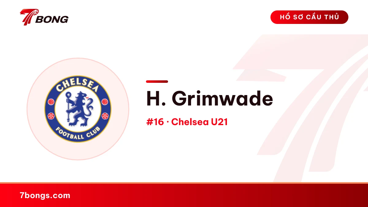 H. Grimwade — Chelsea U21