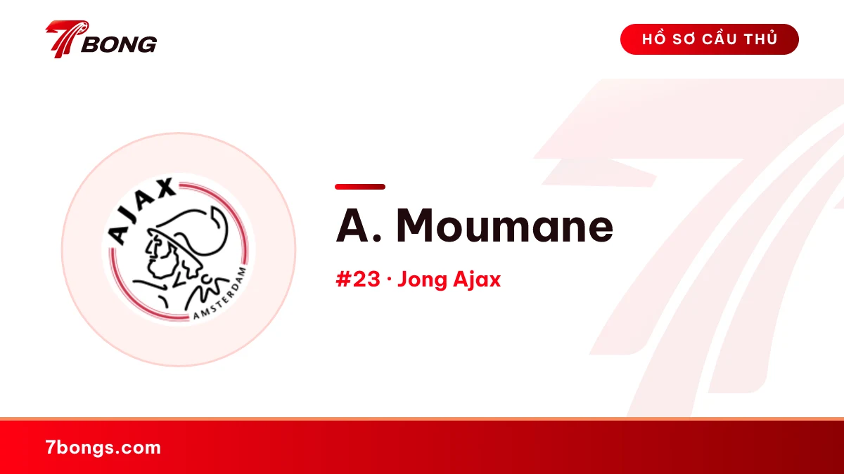 A. Moumane — Jong Ajax
