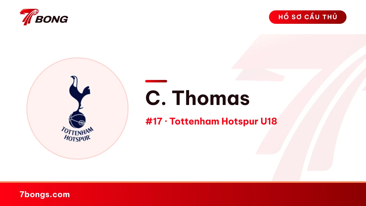 C. Thomas — Tottenham Hotspur U18