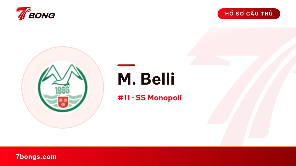 M. Belli — SS Monopoli