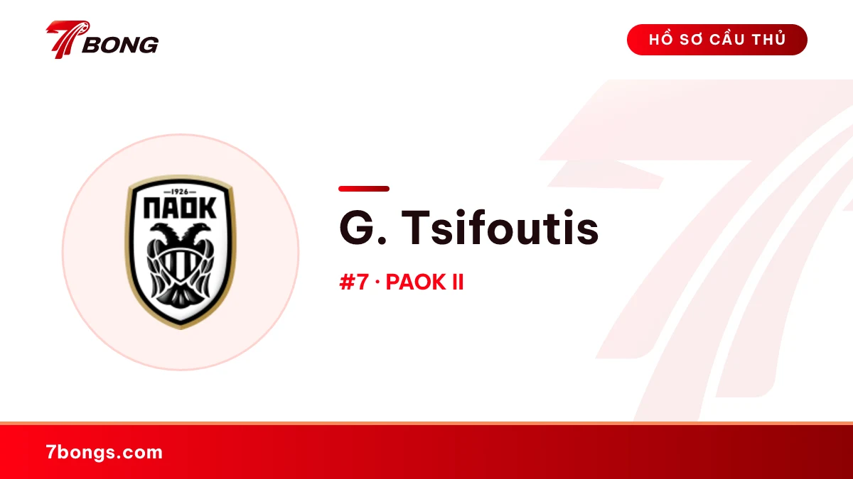G. Tsifoutis — PAOK II