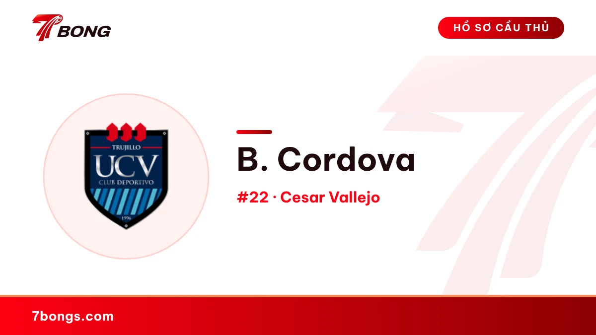 B. Cordova — Cesar Vallejo