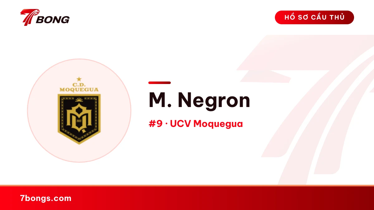 M. Negron — UCV Moquegua