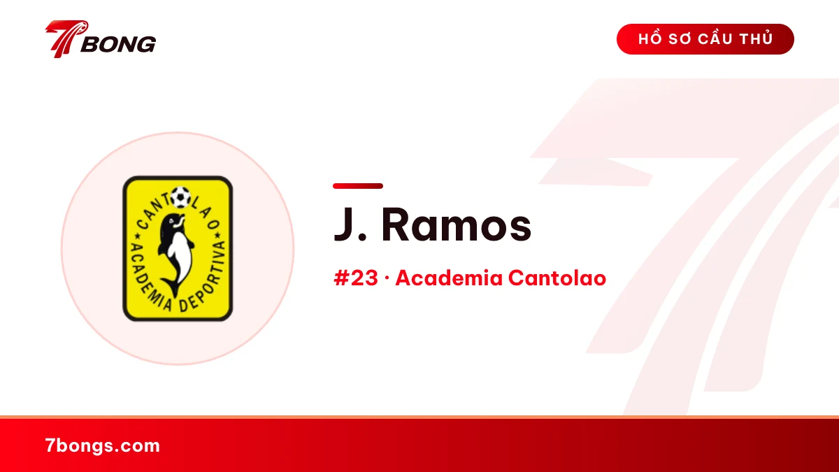 J. Ramos — Academia Cantolao