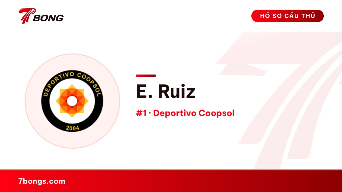 E. Ruiz — Deportivo Coopsol