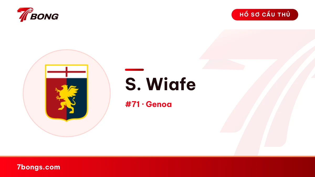 S. Wiafe — Genoa