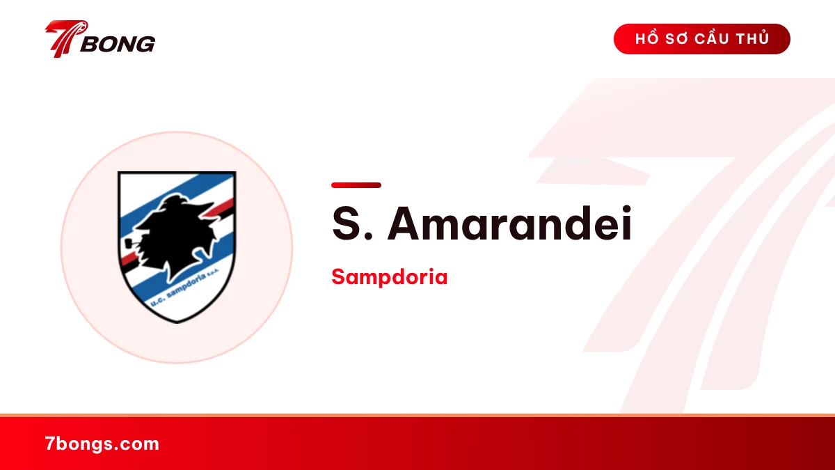 S. Amarandei — Sampdoria